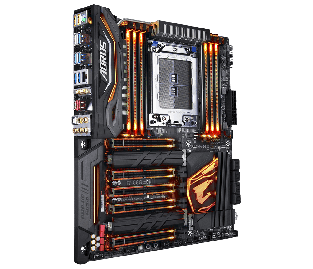 Gigabyte x399 aorus pro обзор